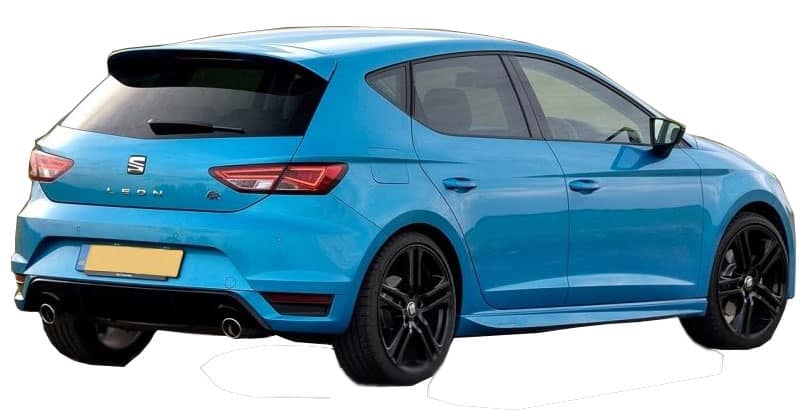 Seat Leon MK3 5F (2013-2019) Aerodinamik Yan Marşpiyel Seti (Plastik) - Görsel 3