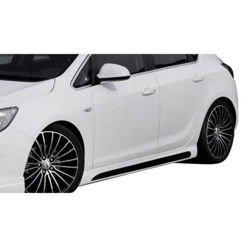 Opel Astra J HB 2011 – 2015 Custom Yan Marşpiyel Seti (Plastik)