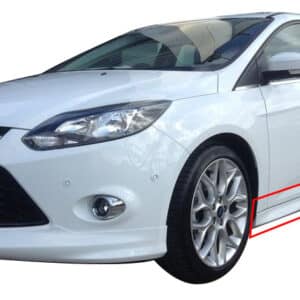 Ford Focus 3 HB - Sedan (2012 - 2015) Yan Marşpiyel Seti (Plastik)