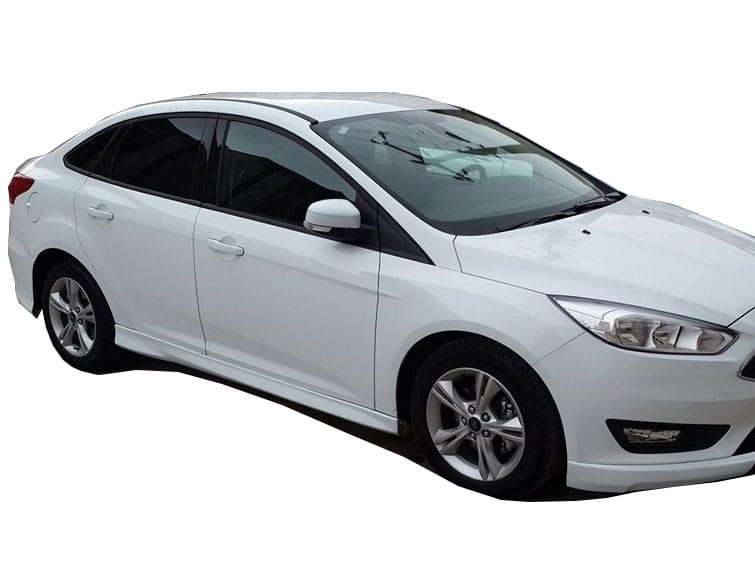 Ford Focus 3 Sedan (2012-2015) Yan Marşpiyel Seti (Plastik)