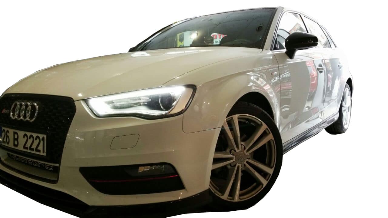 Audi A3 8V 2012 - 2016 PS Yan Marşpiyel Seti (Plastik) - Görsel 2