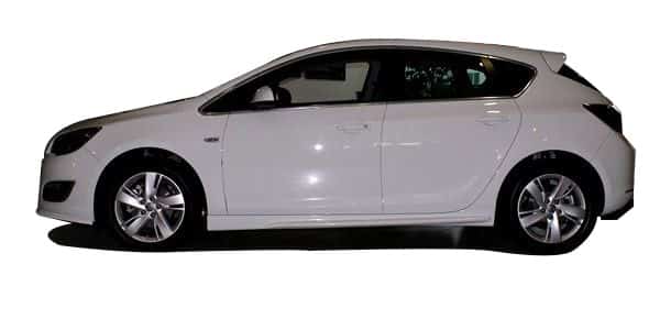 Opel Astra J HB - Sedan Uyumlu (2013-2015) OPC Yan Marşpiyel Seti (Plastik) - Görsel 2