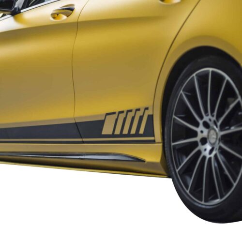 Mercedes C Serisi W205 (2015-2018) AMG Yan Marşpiyel Altı Lip (Plastik)