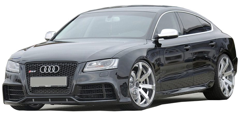 Audi A5 8P3 2008 - 2016 Sportback 4 Kapı RS5 Yan Marşpiyel Seti (Plastik)