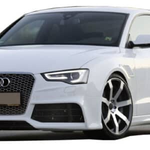 Audi A5 8P3 2008 - 2016 Coupe 2 Kapı RS5 Yan Marşpiyel Seti (Plastik)