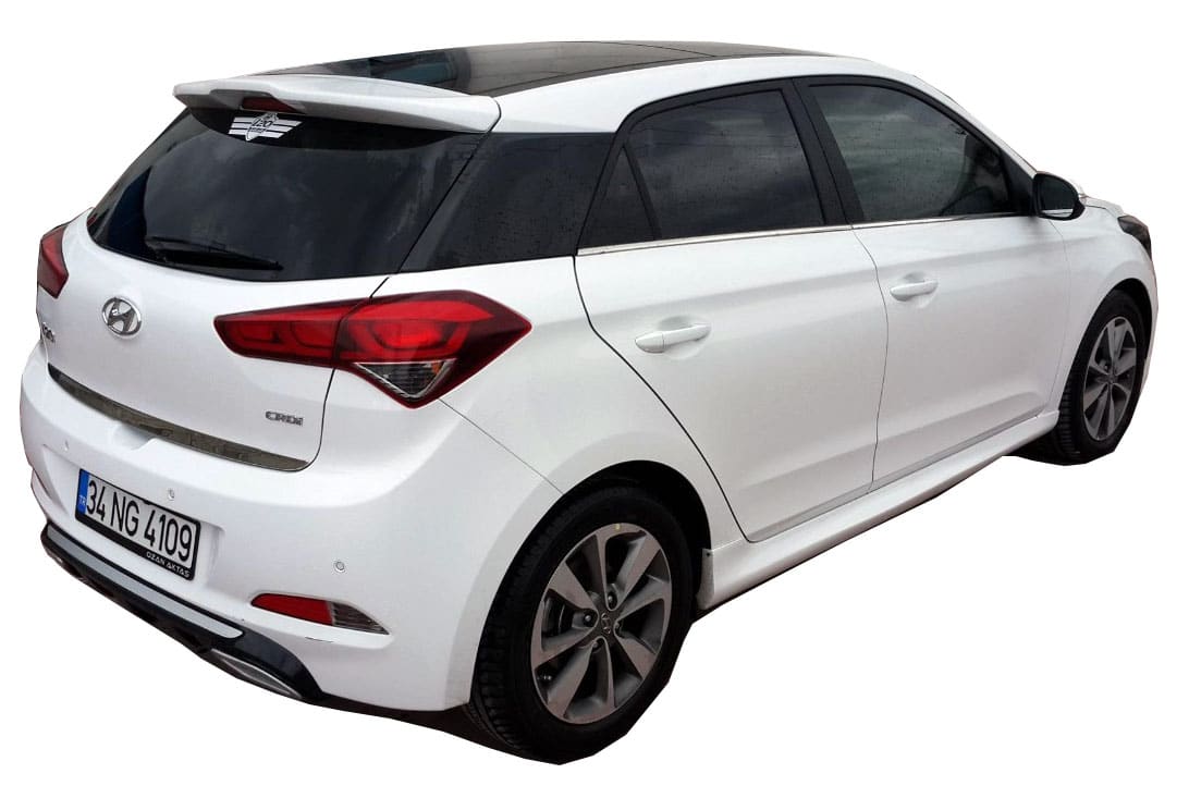 Hyundai i20 (2014-2020) Yan Marşpiyel Seti (Plastik)