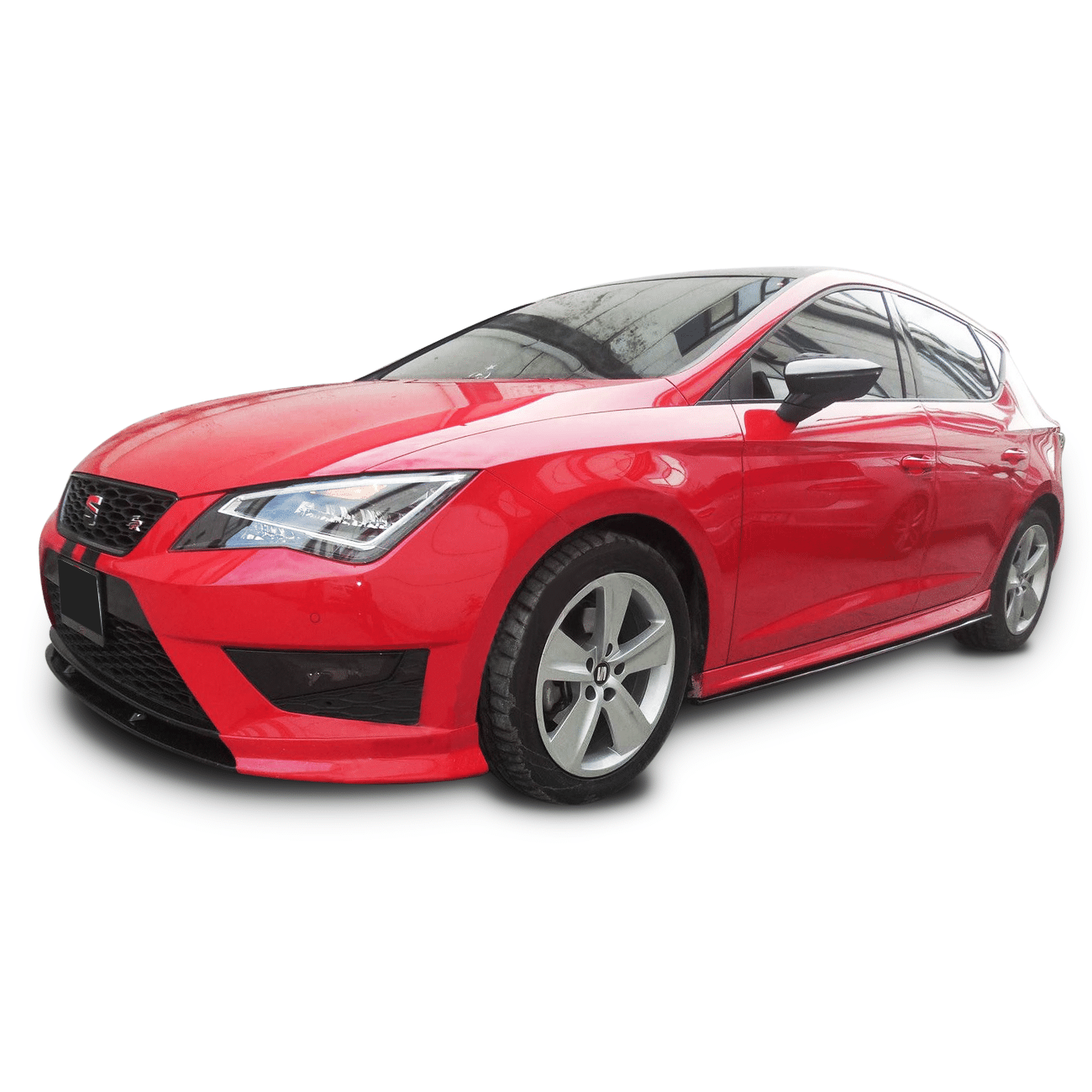 Seat Leon MK3 5F (2013-2019) Aerodinamik Yan Marşpiyel Lipi (Plastik) - Görsel 3