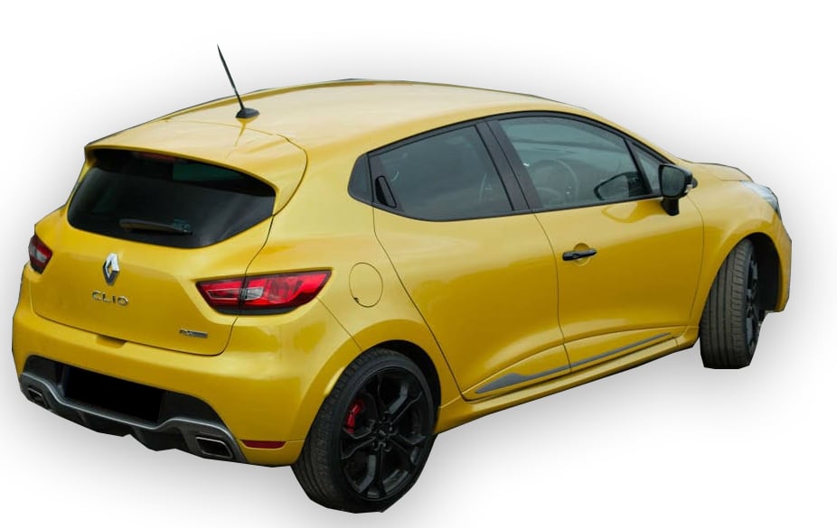 Renault Clio 4 (2012 - 2016) Arası RS Marşpiyel Seti (Plastik) - Görsel 2