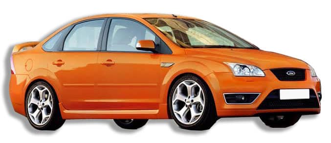 Ford Focus 2 ve 2,5 (2004-2011) Sedan HB Uyumlu ST Yan Marşpiyel Seti (Plastik)
