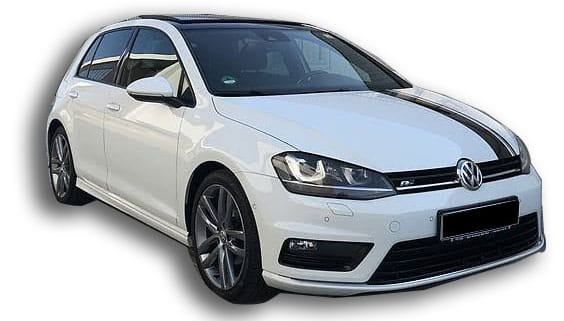Volkswagen Golf 7-7,5 Series (2012-2020) R Model Marşpiyel Seti (Plastik)
