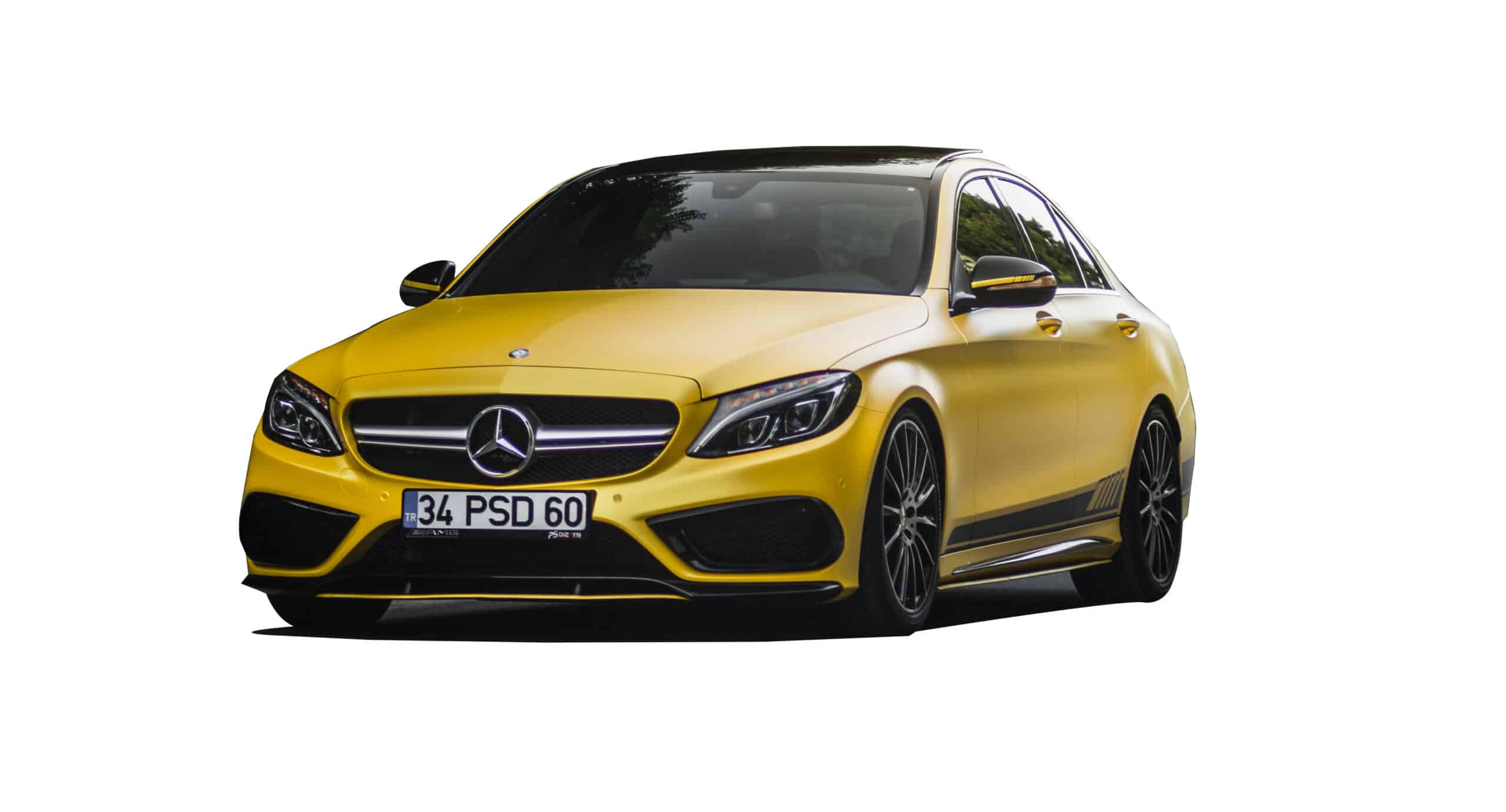 Mercedes C Serisi W205 (2015-2018) Amg Ön Ek + Lip (Plastik)