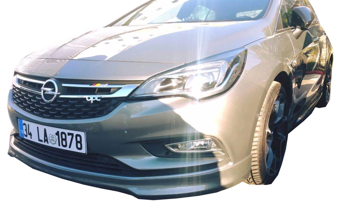 Opel Astra K 2016 Sonrası Ön Tampon Ek (Plastik) - Görsel 3