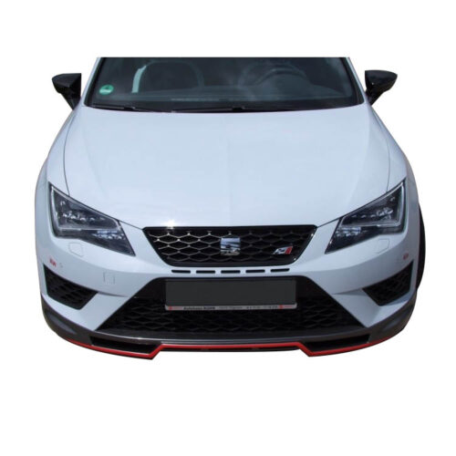 Seat Leon MK3 -5F (2013-2016) FR Uyumlu Ön Tampon Ek (Plastik)