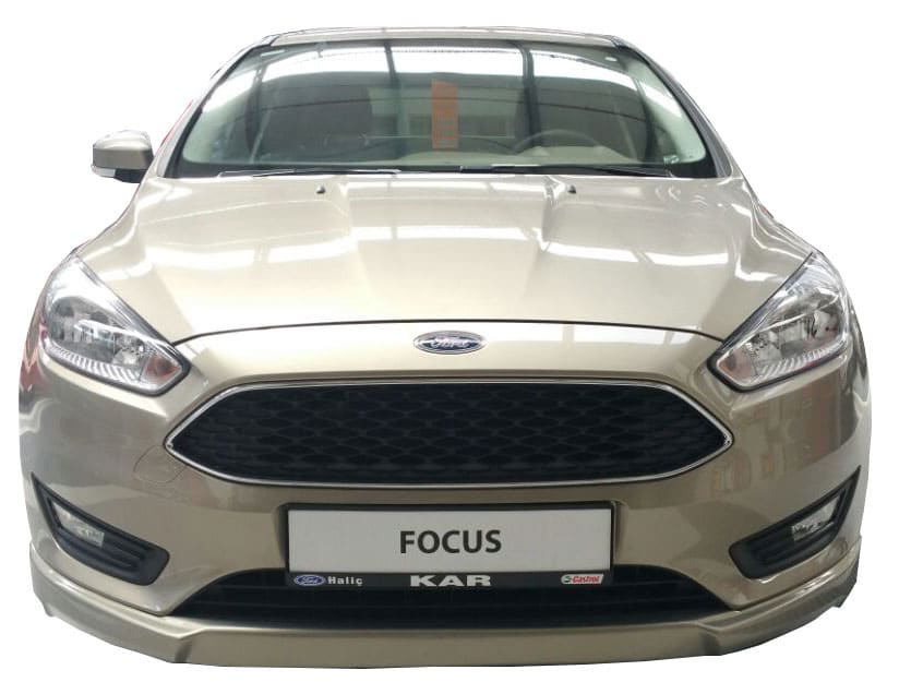 Ford Focus 3 HB - Sedan Uyumlu (2015 - 2018) Sonrası Ön Tampon Ek (Plastik)