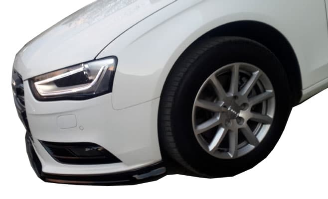 Audi A4 B8 Makyajlı 2013 - 2016 Sportline Ön Lip (Plastik) - Görsel 2