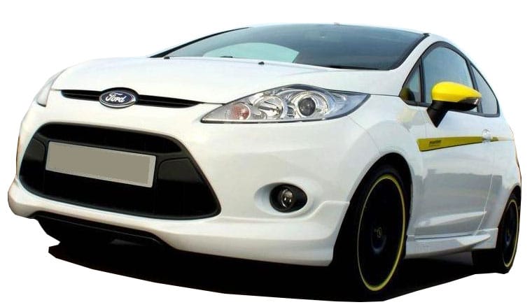 Ford Fiesta (2008-2013) Makyajsız Ön Tampon Ek (Plastik) - Görsel 2