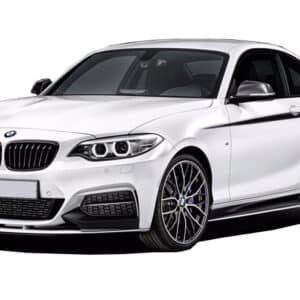 Bmw 2 Serisi F22 2014 Sonrası M Performance Ön Tampon Flap + Lip (Plastik)