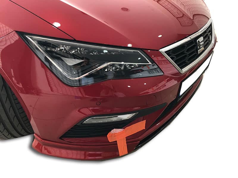 Seat Leon (2017-2019) FR - Style - Xcellence Uyumlu Custom Ön Ek (Plastik)