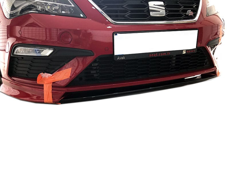 Seat Leon (2017-2019) FR - Style - Xcellence Uyumlu Custom Ön Ek (Plastik) - Görsel 4