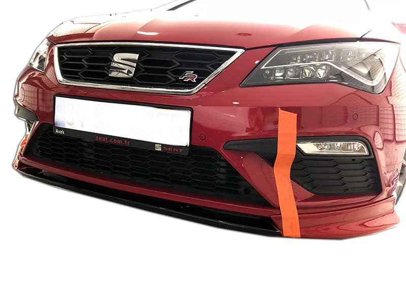 Seat Leon (2017-2019) FR - Style - Xcellence Uyumlu Custom Ön Ek (Plastik) - Görsel 5