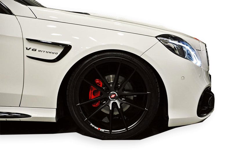 Mercedes E Serisi W212 (2009-2016) Çamurluk Kaşları Plastik (Piano Black) - Görsel 2