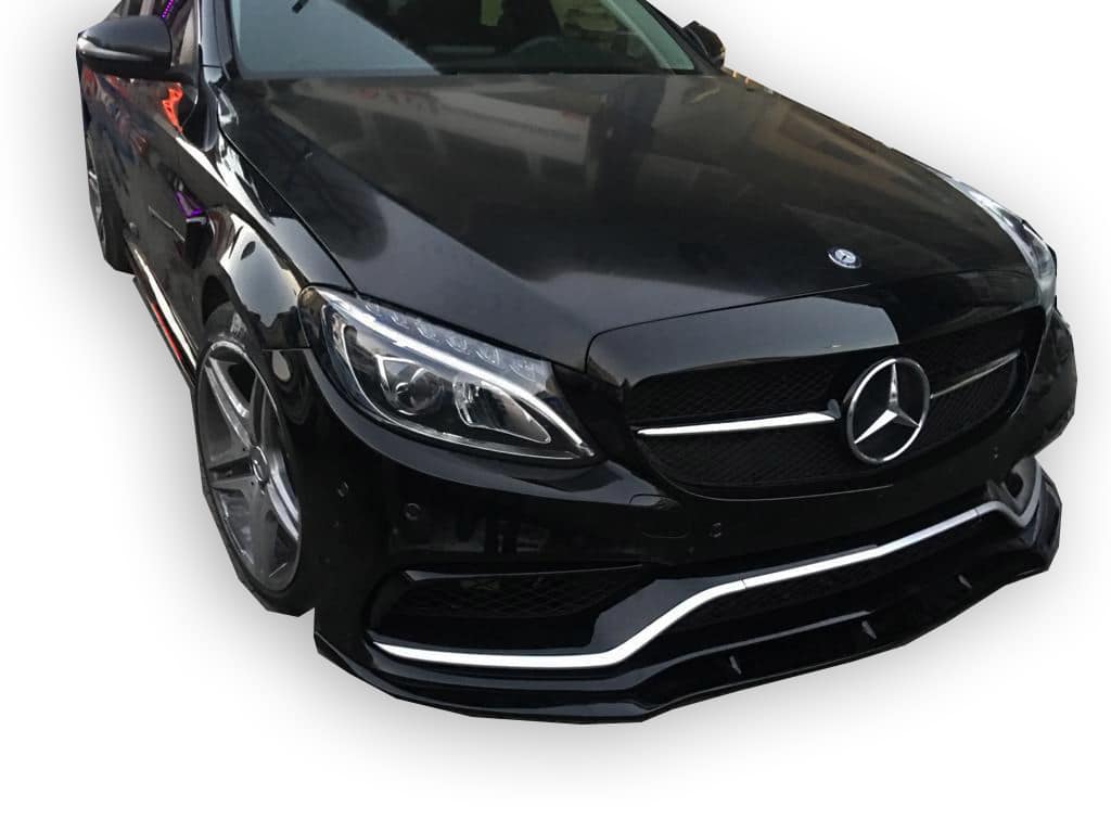 Mercedes C Serisi W205 2015 Sonrası C63 Ön Lip (Plastik)