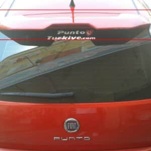 Fiat Punto Evo (2010 ve Sonrası) Spoiler (Fiber)