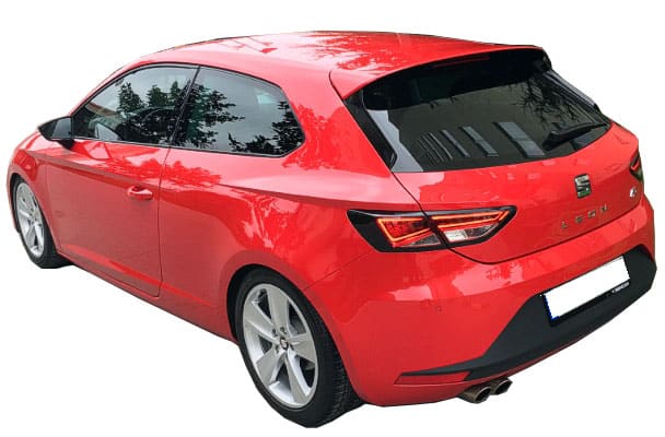 Seat Leon MK3 5F (2013-2019) Style - FR - Xcellence Uyumlu Arka Cam Çıtası - Görsel 4