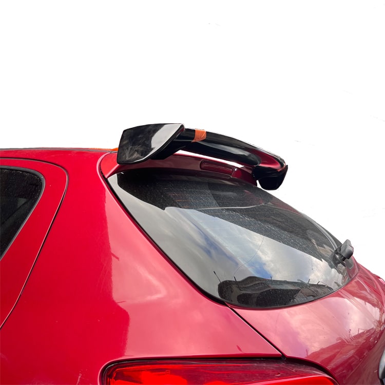 Peugeot 206 Uyumlu Üniversal Plastik Spoiler - Görsel 2