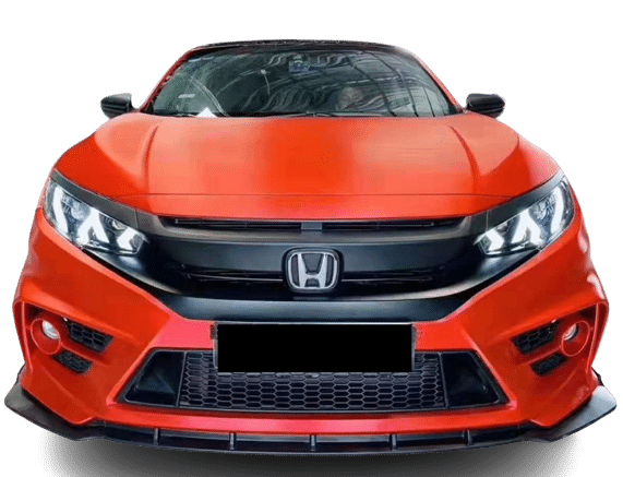 Honda Civic Fc5 (2017 - 2022) Fc450 Ön Lip (Plastik)