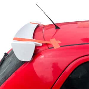 Skoda Fabia ( 2006 - 2014 ) Üniversal Plastik Spoiler