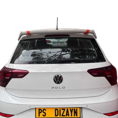 Volkswagen Polo (2010-2022) Üniversal Plastik Spoiler