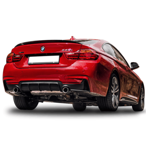 Bmw 4 Serisi F32 F33 F36 M Perfomance Sağ-Sol Tek Arka Tampon Eki – Difüzör (Plastik)