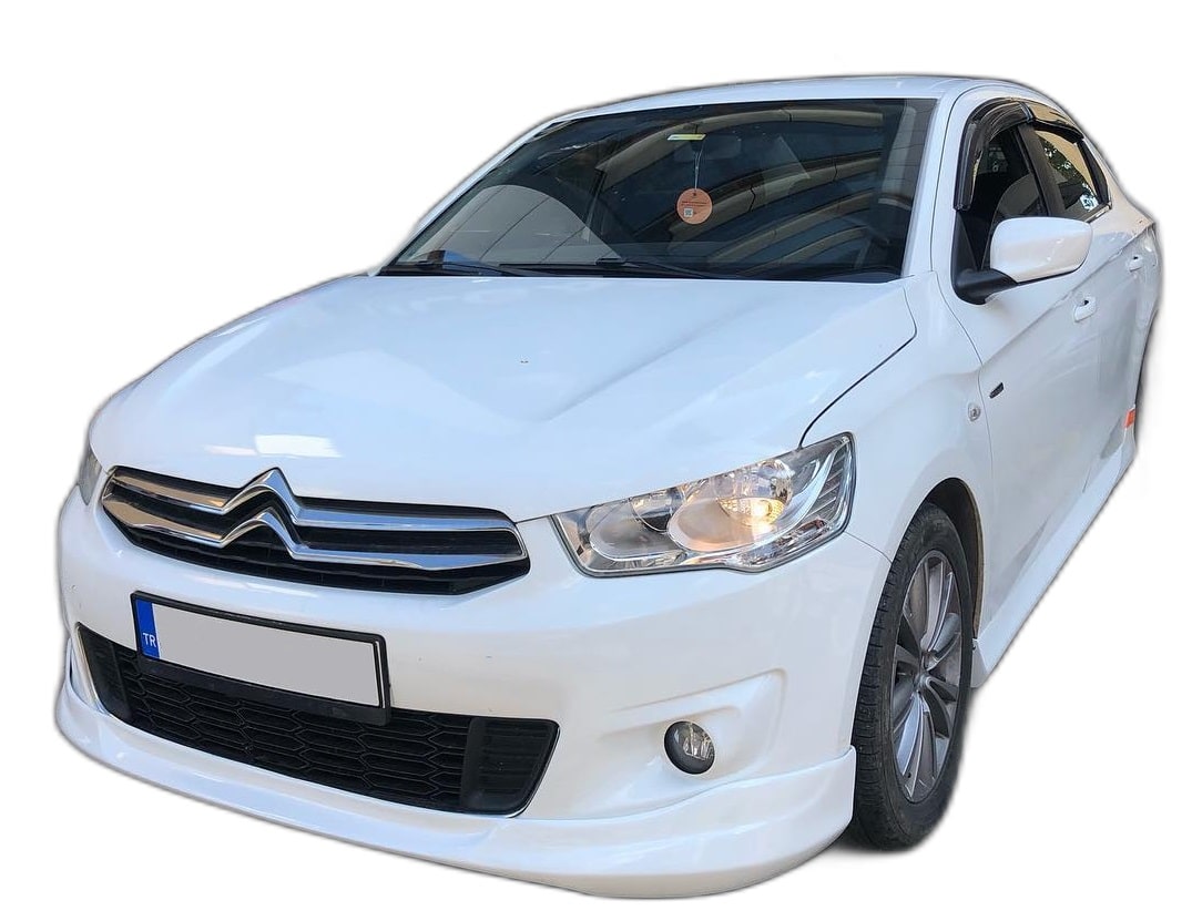 Citroen C Elysee Makyajsız (2012 - 2016) Custom Style Ön Ek (Plastik)