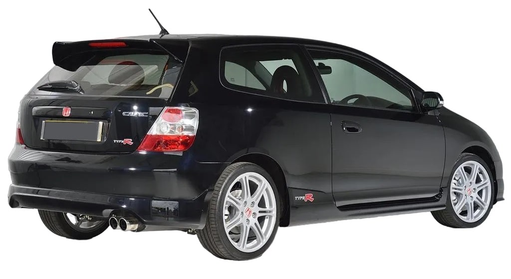 Honda Civic Ep2 Ep3 Type-R Style Yan Marşpiyel Seti (Plastik) - Görsel 2