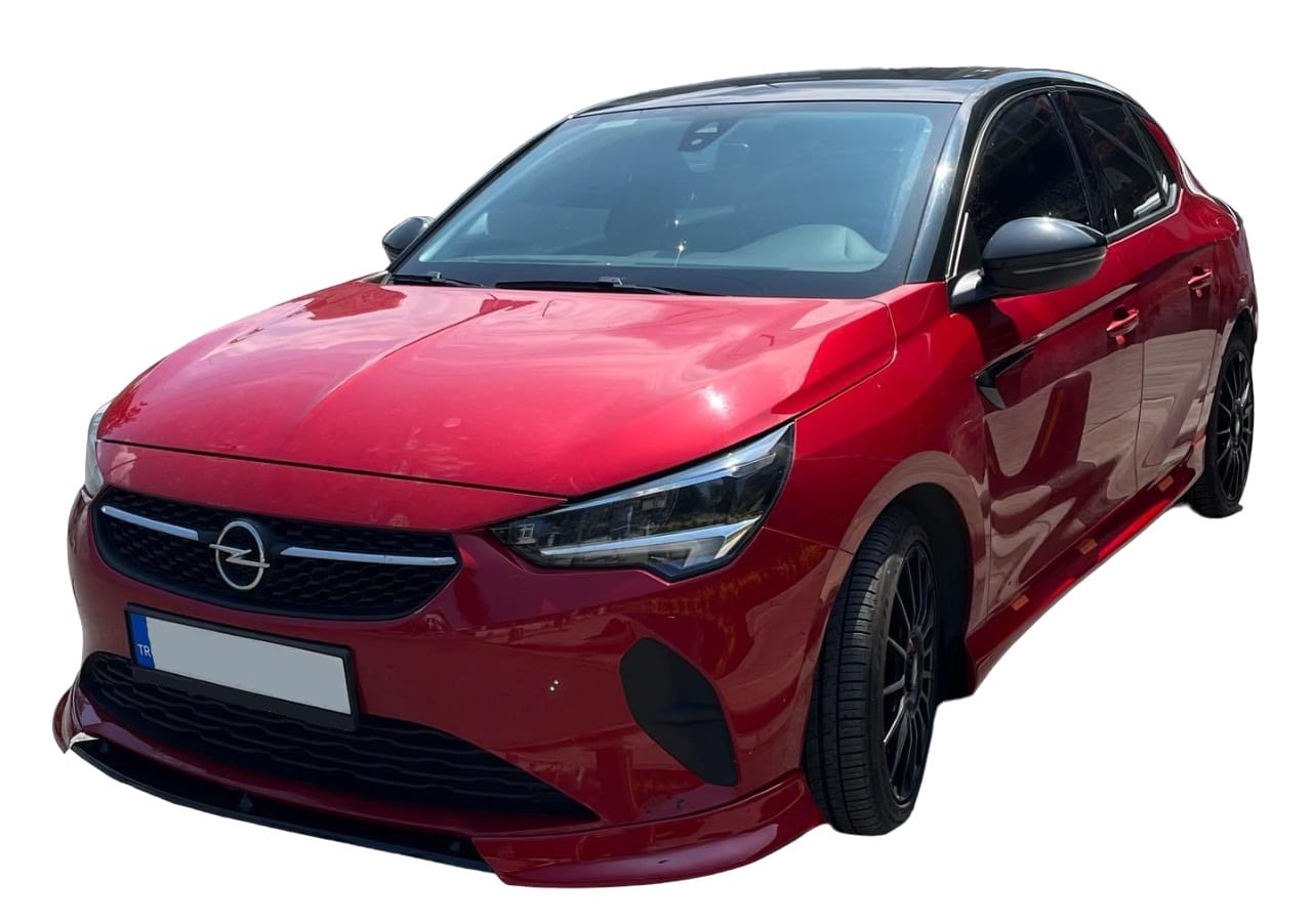 Opel Corsa F (2020-2023) Custom Style Yan Marşpiyel Seti (Plastik)