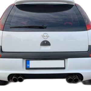 Opel Corsa C (2004 - 2006)  Arka Tampon - Eki (Plastik)