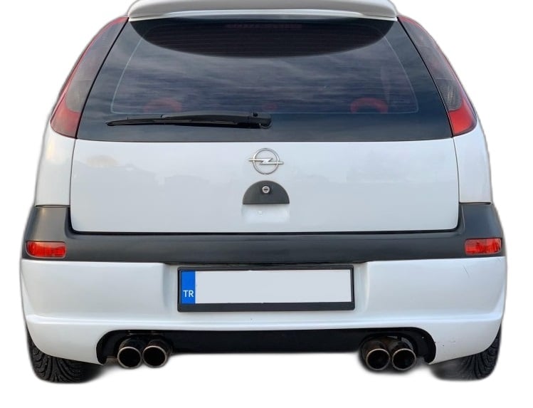 Opel Corsa C (2004 - 2006) Arka Tampon - Eki (Plastik)