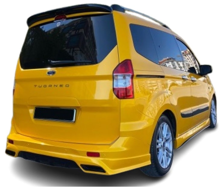 Ford Courier (2018 - 2023) Custom Style Ön Ek (Plastik) - Görsel 2