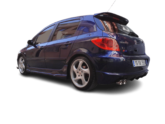 Peugeot 307 (2000-2009) Arka Tampon Eki (Plastik) - Görsel 3