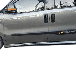 Fiat Doblo D3 D4 (2010 - 2021) Yan Marşpiyel Seti (Plastik)