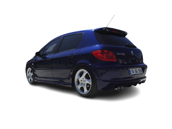 Peugeot 307 (2000-2009) Arka Tampon Eki (Plastik) - Görsel 2