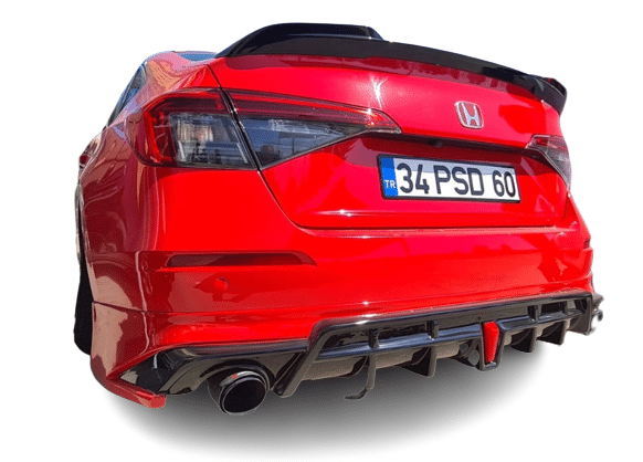 Honda Civic Fe Sedan (2021-2022) Body Kit (Plastik) - Görsel 8