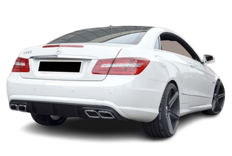 Mercedes E Serisi W207 (Coupe) Kasa Difüzör (Plastik)