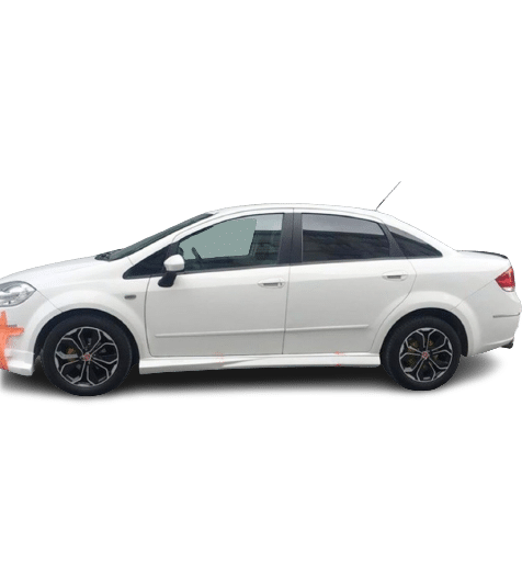 Fiat Linea (2013 - 2017) Marşpiyel Seti (Plastik) - Görsel 2