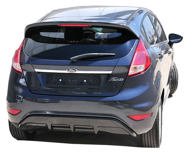 Ford Fiesta (2009-2016) ST Arka Tampon Eki - Difüzör (Plastik)