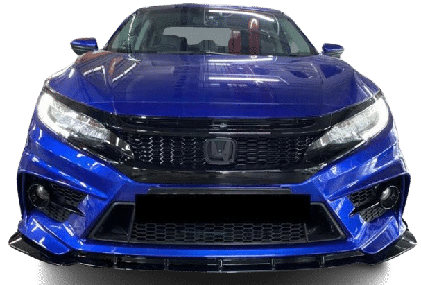Honda Civic Fc5 (2017 - 2022) Fc450 Ön Lip (Plastik) - Görsel 4