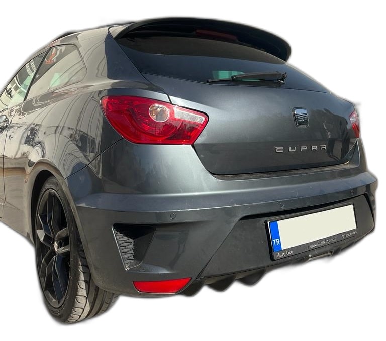 Seat Ibıza (2008 - 2017) Cupra Sport Spoiler (Plastik)
