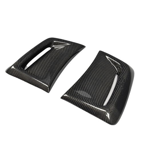 Mercedes W204 C63 (2011-2013) Ön Tampon Yan Hava Kapakları (Plastik) - Görsel 5