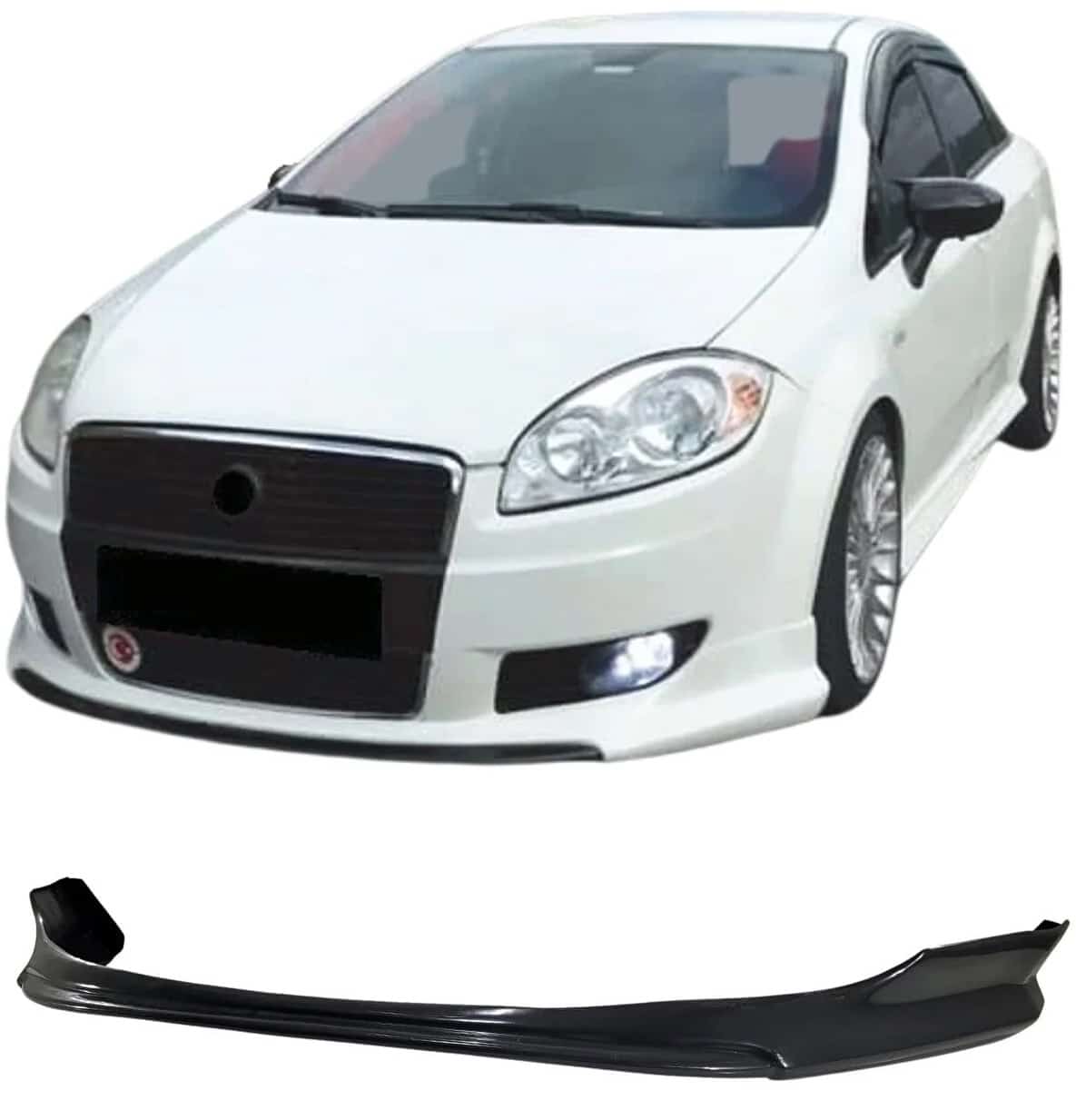 Fiat Linea (2007-2014) Custom Style Ön Ek (Plastik) - Görsel 2